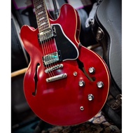 Epiphone 1962 Gibson ES-335 Reissue '60s Cherry Semi-hollow Electric Guitar - Sixties Cherry
