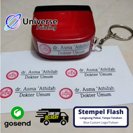 STEMPEL Nama Dokter Stempel Flash BIDAN / Stempel NAMA TOKO