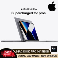 Apple MacBook Pro 14-inch M1 Pro 8-Core CPU / 10-Core GPU / 16GB / 512GB / 1 Year Apple warranty