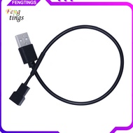 [Ft] 30cm USB Male to 3 Pin Adapter Cable Connector for PC Computer Case CPU Fan