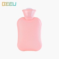Winter Warm Water Bag Keep Warm Products PVC Hot Water Bottle Home Products Thickened Rubber Hand Feet Warmer Water Bag 500ML Injection Hot Water Bottle