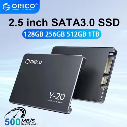 ORICO 2.5'' SATA SSD 2.5 Inch SATA3.0 Internal Solid State Hard Drive 3D NAND 1TB 512GB 256G 128GB U