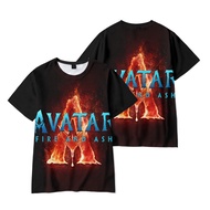 AVATAR T-Shirt AVATAR 3 Children Adult 3D Printed Round Neck Fashion Casual Popular Top Short Sleeve