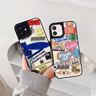Mirror Creative Rainbow Yellow Face Eye Love Heart Lighting Label Sticker Case Cover Casing Compatible for iPhone 14 Pro Max Plus 13/12/11/X/XS/XR 7Plus/8Plus 7/8/SE2020 6/6Plus