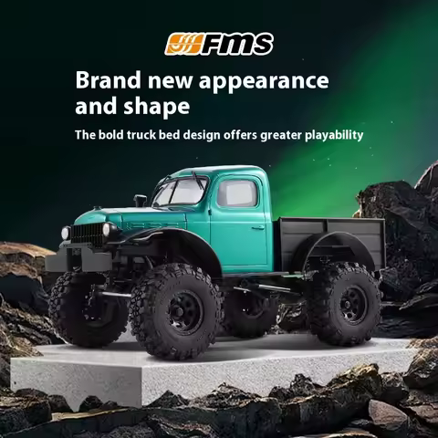 Fms Upgraded Fcx24 Xiaoqi Brushless Power Performance Off-Road Four-Wheel Drive Outdoor Climbing RC 