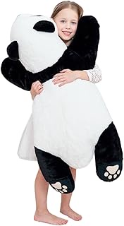 Doireum Panda Weighted Stuffed Animal, 1.87lbs Plush Hugging Pillow Toy for Boys Girls, 31.4 inch - 