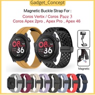 For COROS PACE 3 , COROS VERTIX , COROS APEX 2 Pro , COROS APEX PRO , COROS APEX 46MM Magnetic Buckl