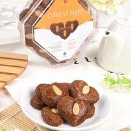 coklat hati toples segi 8 by Holland bakery