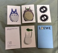 絕版Loewe my neighbor totoro VIC 龍貓宮崎駿吉卜力工作室 貼紙 收藏版限量版 Studio Ghibli limited edition stickers set 羅意威