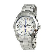 seiko women quartz chronograph stainless steel authentic watch SNDZ35P1 (7T92-0KC0S)