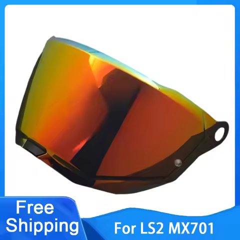 MX-701 Motorcycle Helmet Visor Lens For LS2 MX701 Replace Anti-UV Anti-Scratch Dustproof Windshield