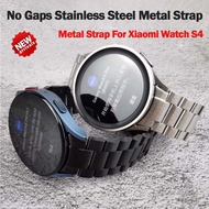 luxury Stainless Steel Strap For Xiaomi Watch S4 No Gaps Metal Curved End Bracelet,Xiaomi Watch S4 S