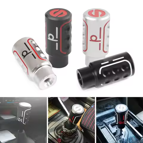 Auto Manually Aluninum Head Gear Shift Knob Metal Gear Lever Gear Stick Shift Knob,1PCS