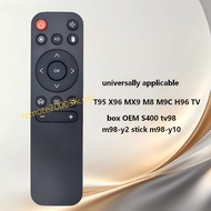 Used for remote control MXQpro T95 X96 MX9 M8 M9C H96 TV Alat Kawalan Jauh box OEM S400 tv98 m98-y2 