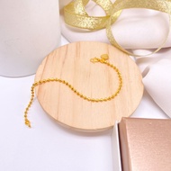 GD JEWELLERY - 916 GOLD BRACELET BIJI SAWI | 916 EMAS RANTAI TANGAN BIJI SAWI