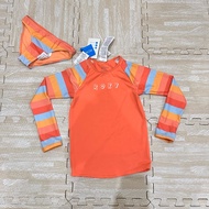ROXY long-sleeved children's swimsuit rashguard bikini NEW ORIGINAL 100%
