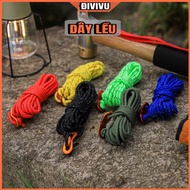 Tent Rope 4m Long, 4mm Thick, Helps Tent Windproof, Keeps Tent Safe for Camping Trips