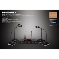 4 MIC WIRELESS CONFERENCE MCS400 HYBRID 4 MIC WIRELESSPodium