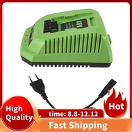 40V Lithium Battery Charger for GreenWorks 29482 G-MAX 40V Li-Ion Battery 29472 29482 29652 G40825 E