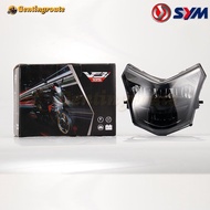 SYM VF3i 185 Headlamp LED Smoke Zhi Pat ZhiPat Head Lamp H4 VF3 SYM185 VF3185