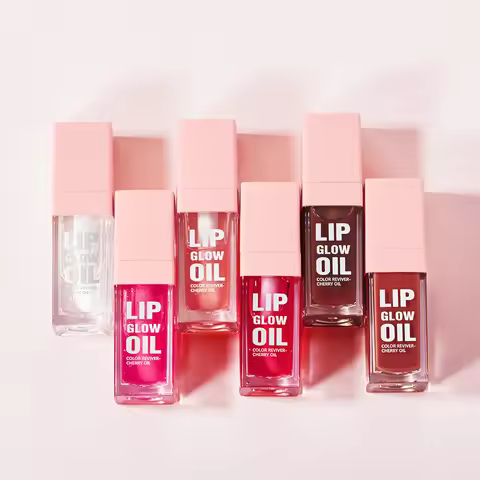 8.3ml Moisturizing and Volumizing Lip Gloss Oil, Hydrating Lip Glow Oil, Lip Care Beauty Product, Ti