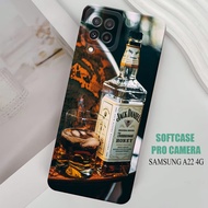 HP Latest SAMSUNG A22 4G Case - SAMSUNG A22 4G - SAMSUNG A22 4G Softcase - Pro Camera Softcase - Cas