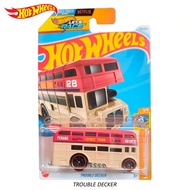 Hot Wheels : TROUBLE DECKER โมเดลรถเหล็ก ของเล่น ของสะสม ลิขสิทธิ์แท้ (ในร้านมีให้เลือกมากกว่า500แบบ) Hotwheels ฮอตวิว โมเดลรถ ของแท้ EP8F4