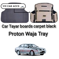 Proton Waja rear spare tayar tyres board carpet tray