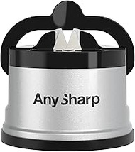 AnySharp ASKS-SV Knife Sharpener, Silver