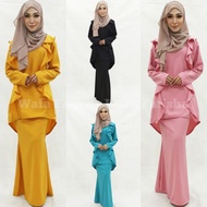 WAFA XXS-10XL MORRY BAJU KURUNG ROPOL EXCLUSIVE MODERN PLUS SIZE BESAR BIG SAIZ RAYA MURAH MODEN MUSLIMAH PLAIN TUNANG