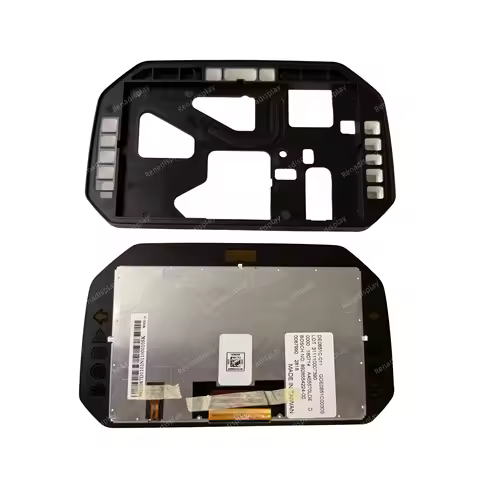 DE065IC-011 6.5-inch LCD Display with Glass Cover + Back Cover Frame - For BMW GT/F750GS/C400X/F850G