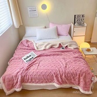 Blanket Winter Plus Lunch Break Nap Blanket Cover Fleece Blanket Office Year of the Horse Sofa Blank