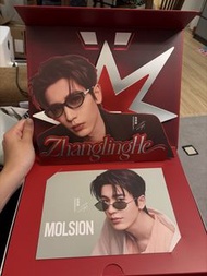 張凌赫 周邊盒Zhang Linghe Molsion Photo Card & Standee Set