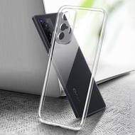 for VIVO X70 Pro Plus VIVOX70 X70Pro ProPlus 5G High Qualtiy Phone Case Soft TPU Transparent Ultra Thin Lens Back Cover