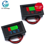 Car battery charge level indicator - 12v-60v lithium battery capacity voltmeter