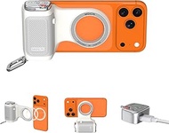 COMITOK MOCA - iPhone Camera Grip - for Native Camera Control with Removable Remote & Built-in Keych