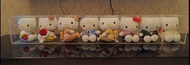 🎀 1999 麥當勞第一代 Hello Kitty 毛公仔全套 15 隻｜連收納盒