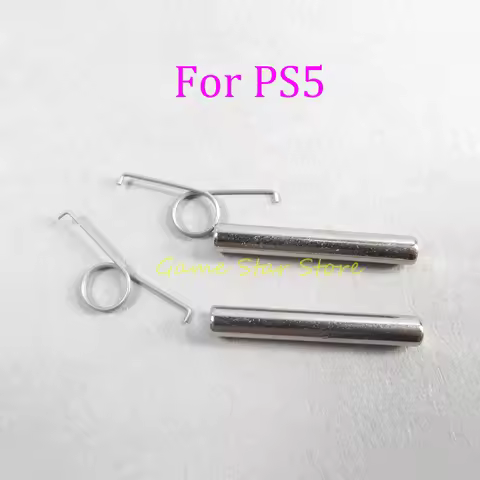 2sets Spring Stainless Steel Rotating Shaft Rod Handle Cylinder Axis For PlayStation 5 PS5 Controlle
