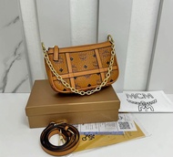 กระเป๋าสะพายคุณผู้หญิง สะพายข้าง สะพายไหล่ เอ็มซีเอ็ม/mcm ขนาด 8นิ้ว/8inv.