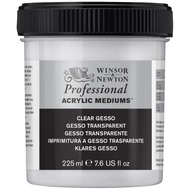 Winsor & Newton Professional Acrylic Clear Gesso Primer 225ml 3040859, 094376860573 (2824388592371)