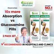 [2 packs] URAH Glucosamine + Omega 3 Joint health Supplement Arthritis Pain Relief inflammation