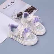 Cute Cherry Children's Sneakers 0 Girls Net Shoes Breathable Lightweight Student Casual Shoes Prince