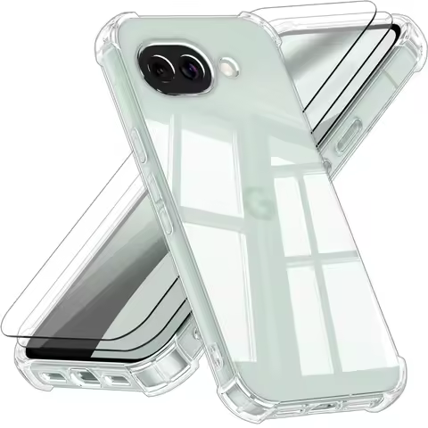 Soft Clear Phone Case For Google Pixel 10a Luxury Square Plating Shockproof Back Cover For Google Pi