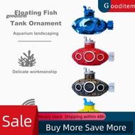 [Gooditem] Unique Aquarium Decoration Cartoon Fish Tank Decor Colorful Cartoon Submarine Aquarium De