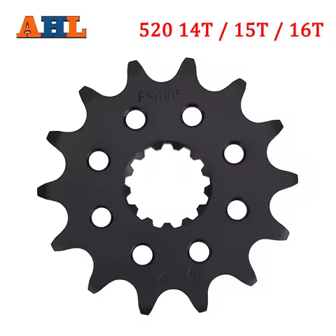 Motorcycle 520 14T 15T 16T Front Sprocket Chain Wheel For Yamaha Off Road WR450 YZ450 YFZ450 YZ400 W