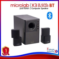 Microlab รุ่น X3/5.1 X3/5.1 BT Speaker 5.1 Ch. (166 Watt) ลำโพงคอมพิวเตอร์ รองรับระบบเสียง 5.1 รับป