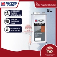 5L Nippon Paint Water Repellent Solution Clear Finish For Masonry Suitable Exterior