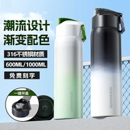 Men Large Capacity 316 Stainless Steel Thermos Cup Car Direct Drinking Tea Cup Student Outdoor Drink