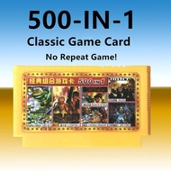 500-in-1 Classical Game Cards For Nintendo FC Video Game Card, Family Game Card ,Game Cartridge For 