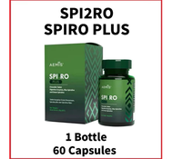 Wellous Spiro Plus 全天然双藻排毒糖 升级版 蓝藻绿藻双重效果 60 tablets 100%原装瓶子Original bottle with Box